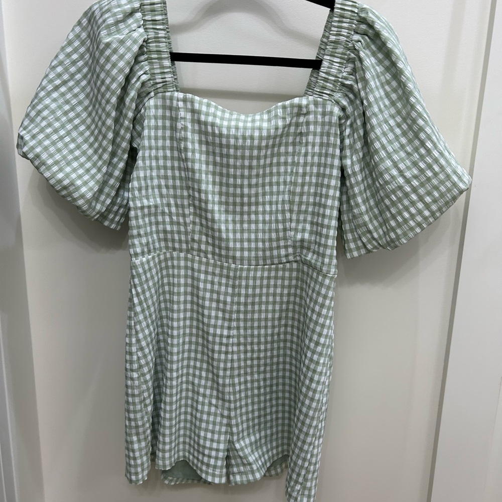Altar’d State Gingham Romper